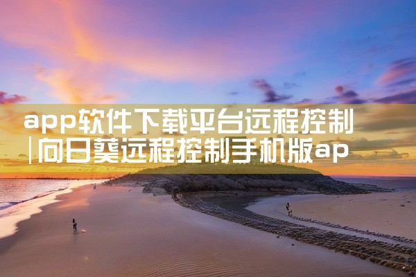 app软件下载平台远程控制
